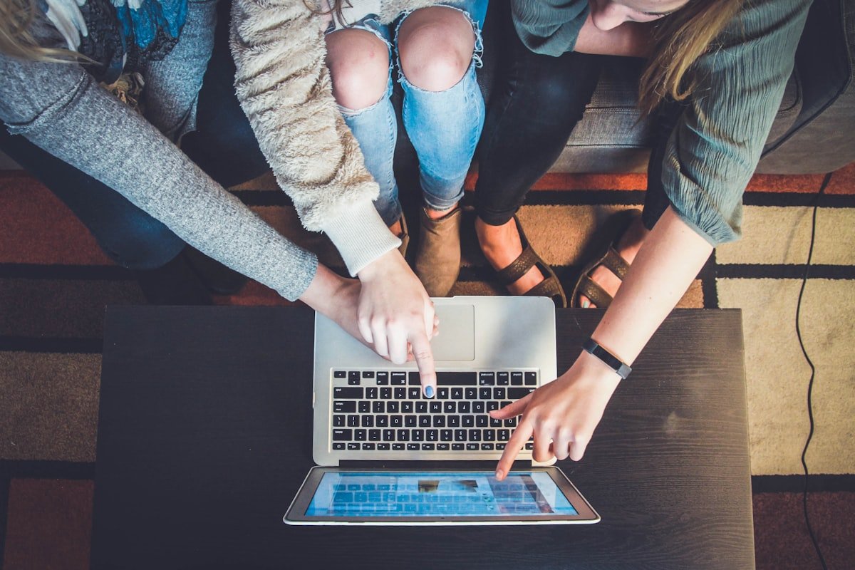Modern business technology team